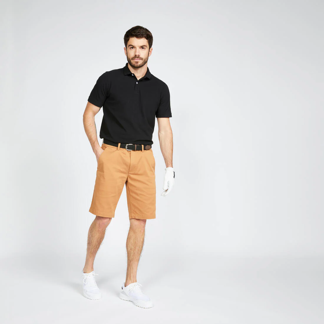 Men’s golf cotton and polyester short-sleeved polo shirt - MW500 - Image 51