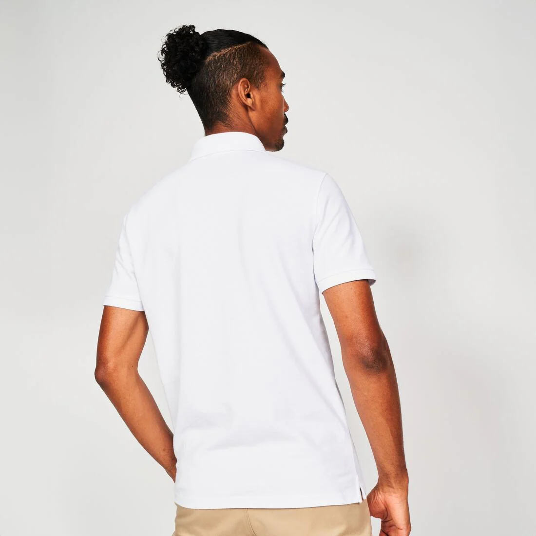 Men’s golf cotton and polyester short-sleeved polo shirt - MW500 - Image 53