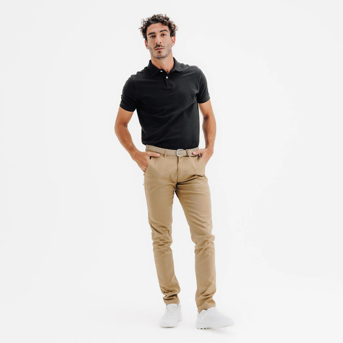 Men’s golf cotton and polyester short-sleeved polo shirt - MW500 - Image 6