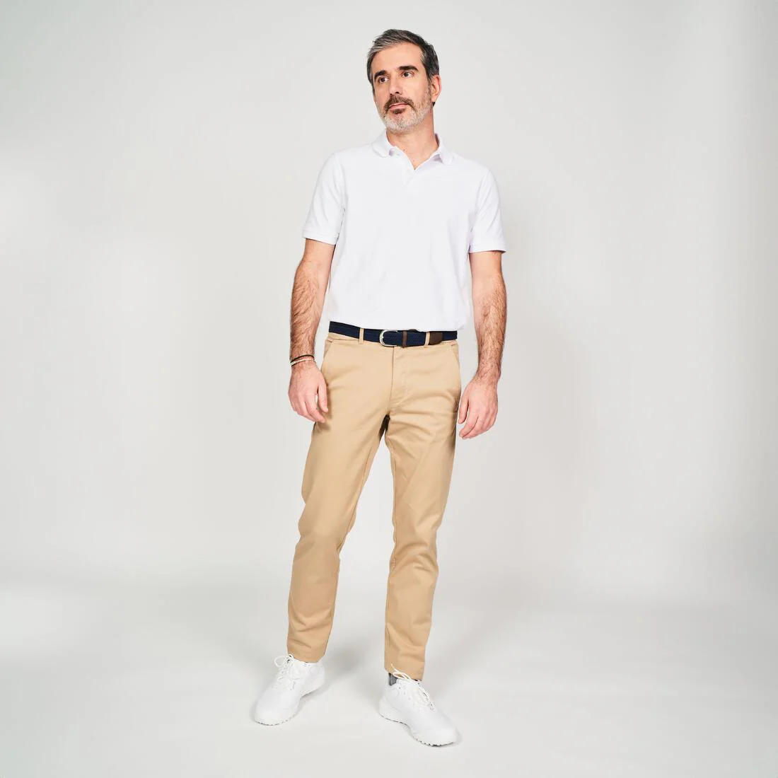 Men’s golf cotton and polyester short-sleeved polo shirt - MW500 - Image 66