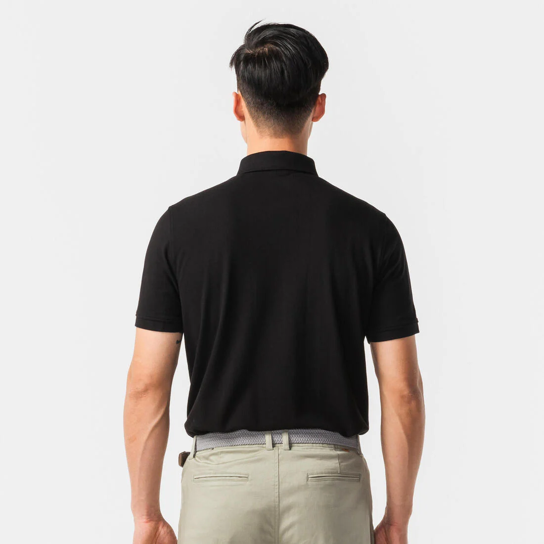 Men’s golf cotton and polyester short-sleeved polo shirt - MW500 - Image 69