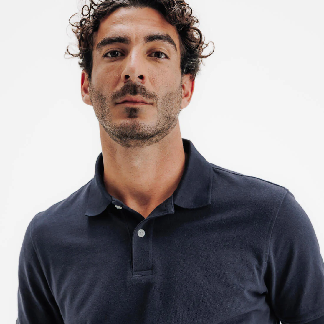 Men’s golf cotton and polyester short-sleeved polo shirt - MW500 - Image 7
