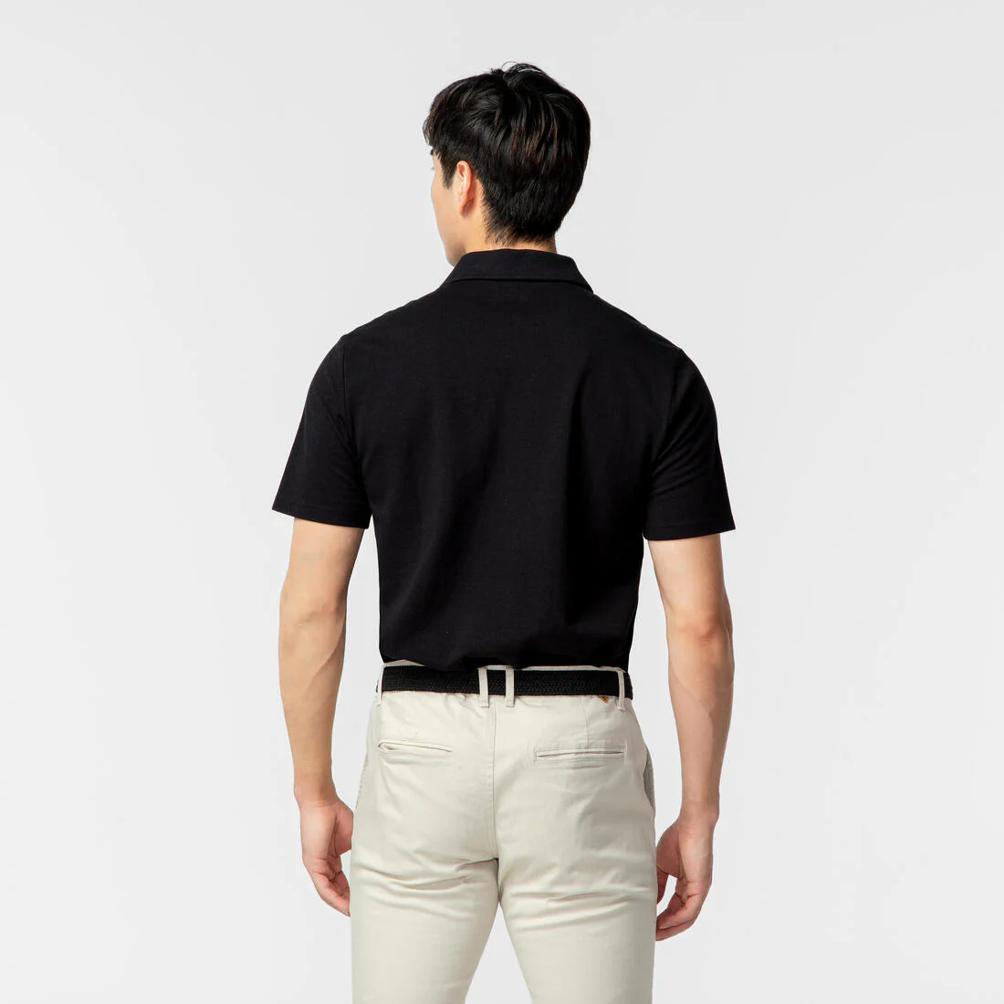 Men’s golf cotton and polyester short-sleeved polo shirt - MW500 - Image 96