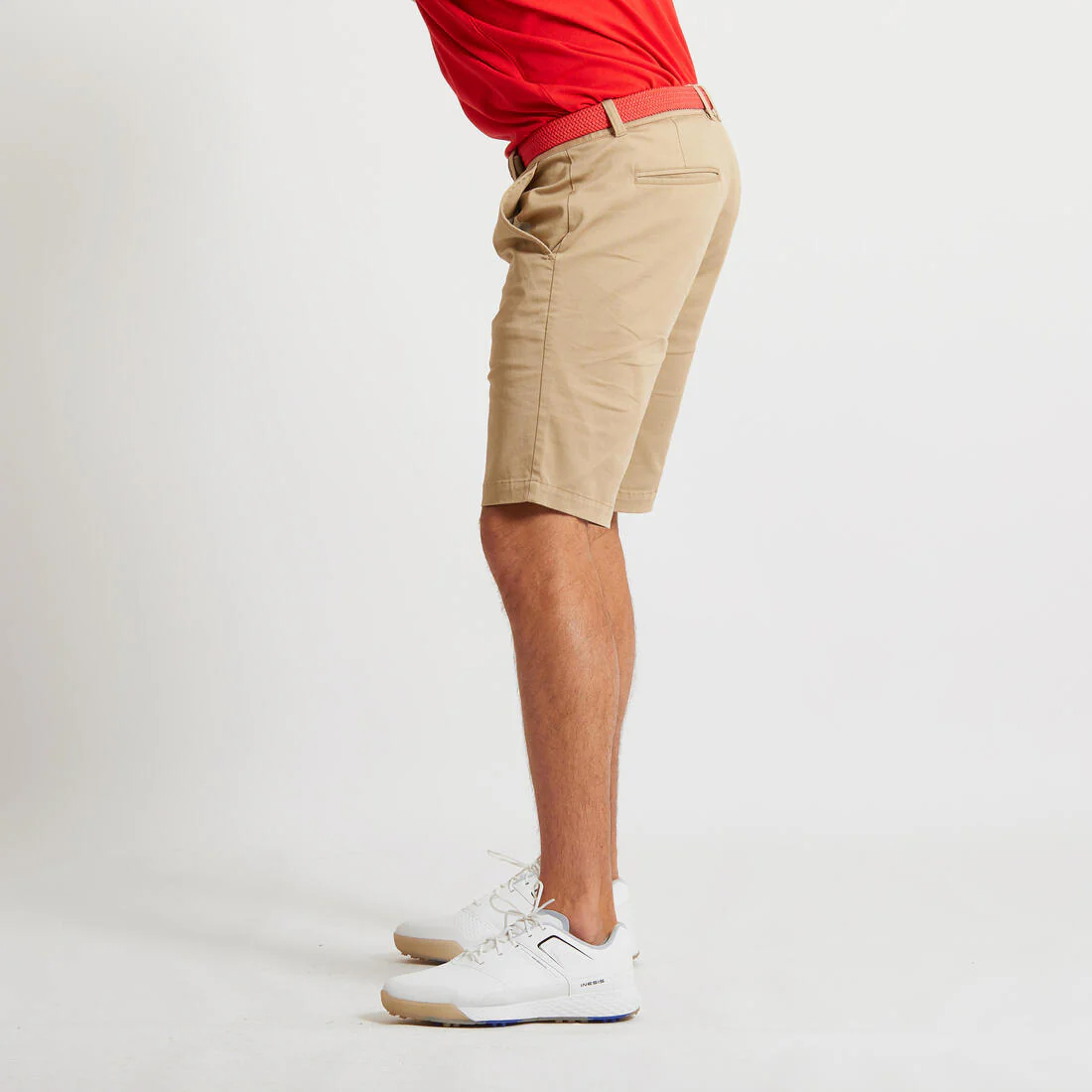 Men's golf short-sleeved polo shirt MW500 red - Image 16