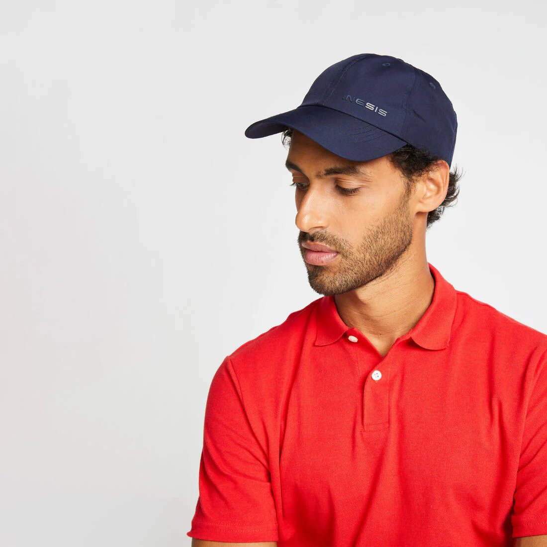 Men's golf short-sleeved polo shirt MW500 red - Image 3