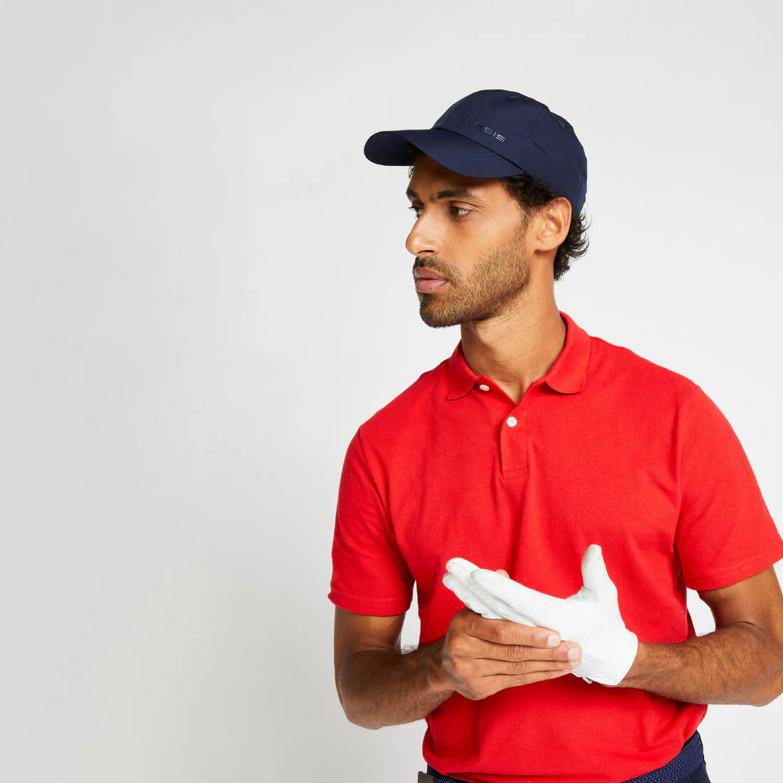 Men's golf short-sleeved polo shirt MW500 red - Image 7