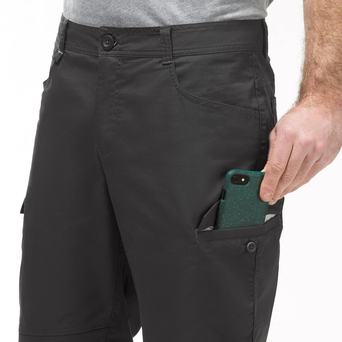 Men’s hiking bermuda shorts, NH500 - Image 10
