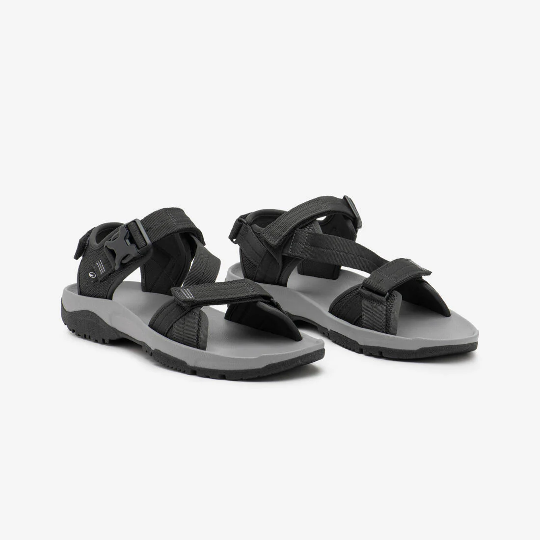 Men’s hiking sandals, NH500 - Grey - Image 2