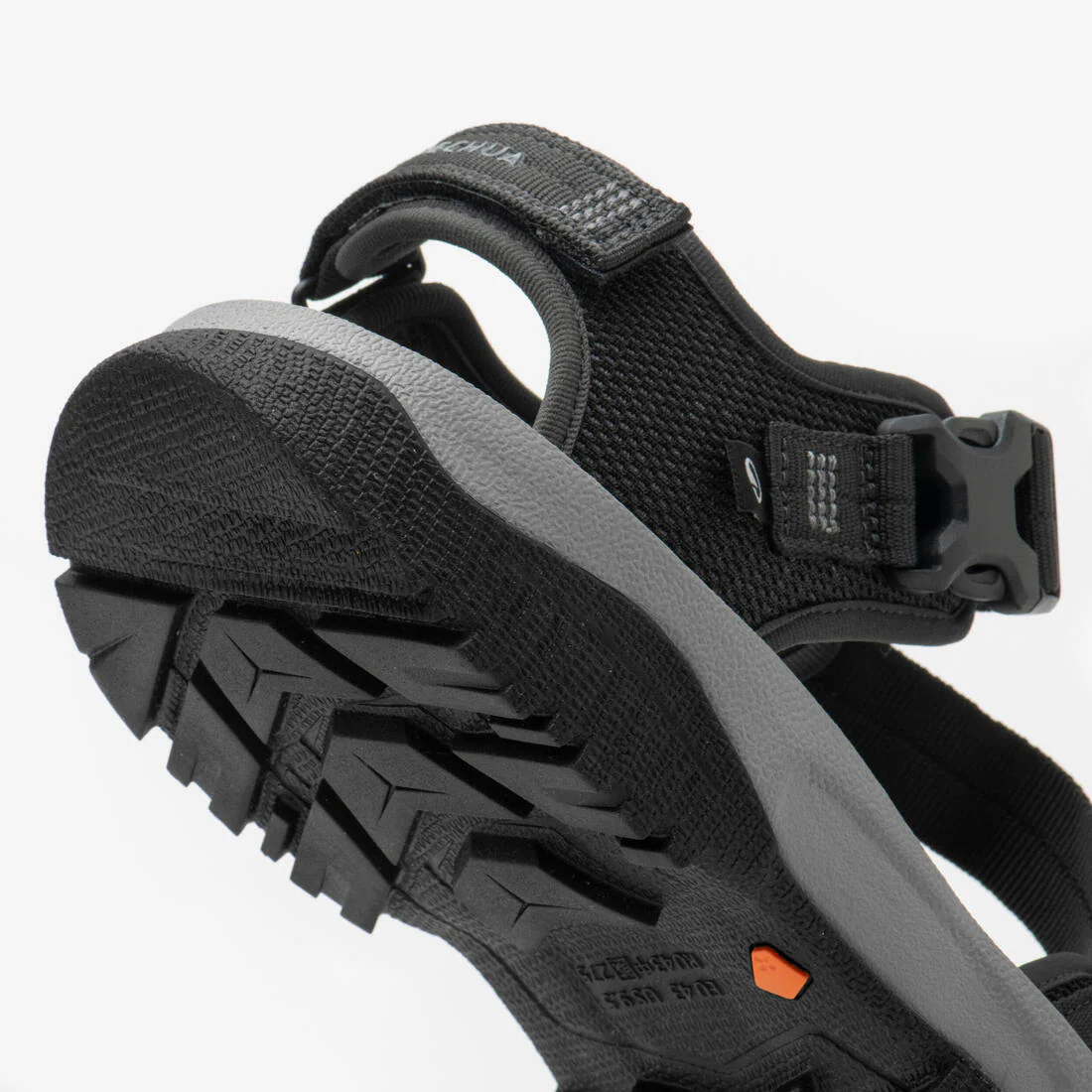 Men’s hiking sandals, NH500 - Grey - Image 6
