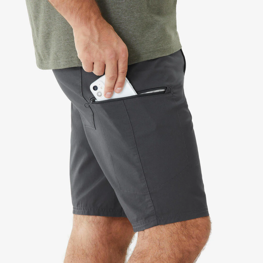 Men’s hiking shorts, NH500 Regular - Image 9
