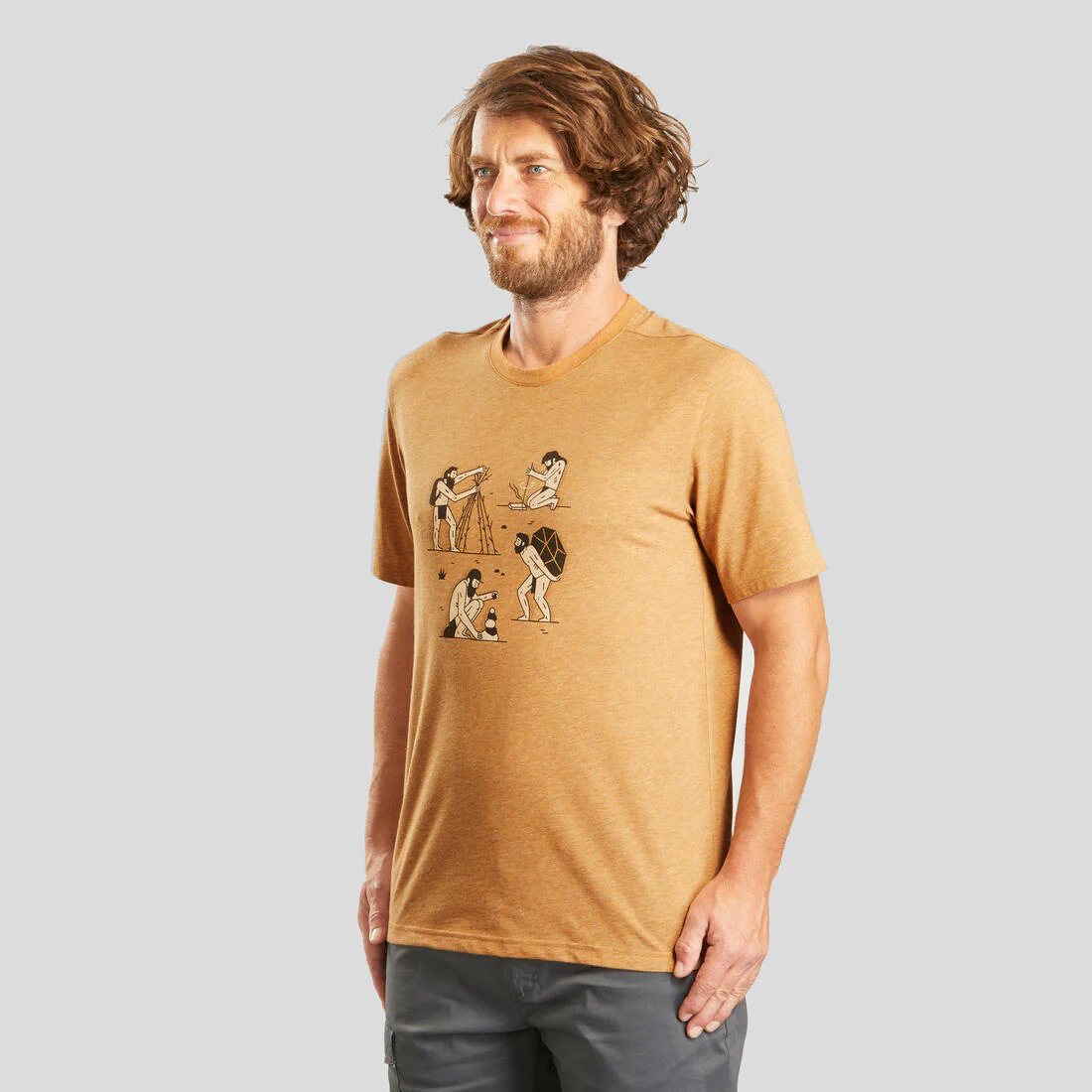 Men's Hiking T-shirt NH500 - Image 11