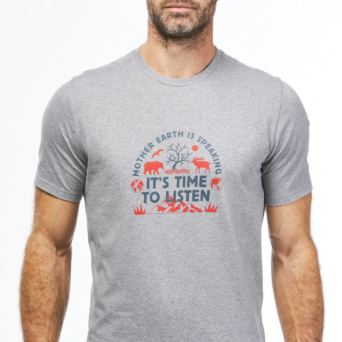 Men's Hiking T-shirt NH500 - Image 22