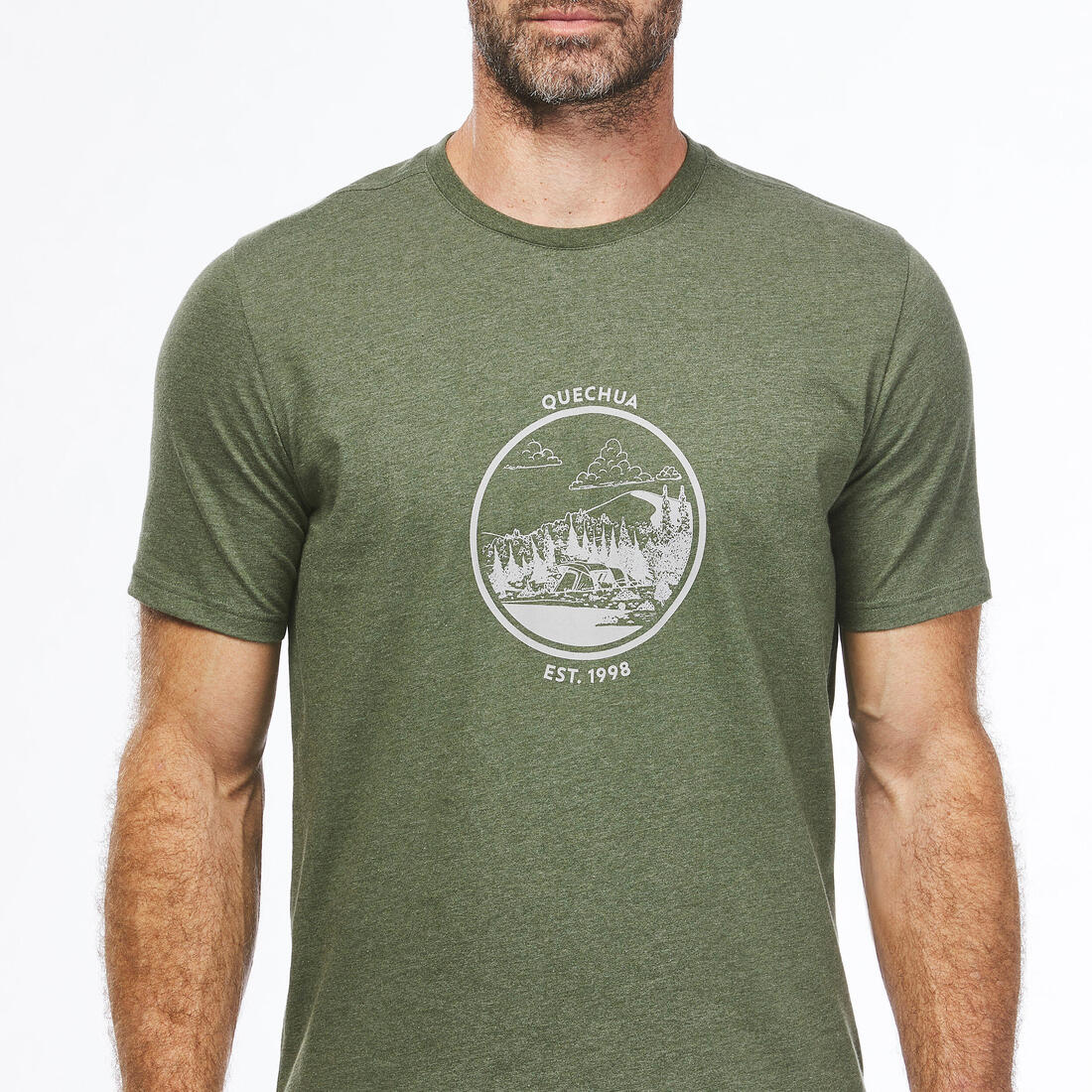 Men's Hiking T-shirt NH500 - Image 23