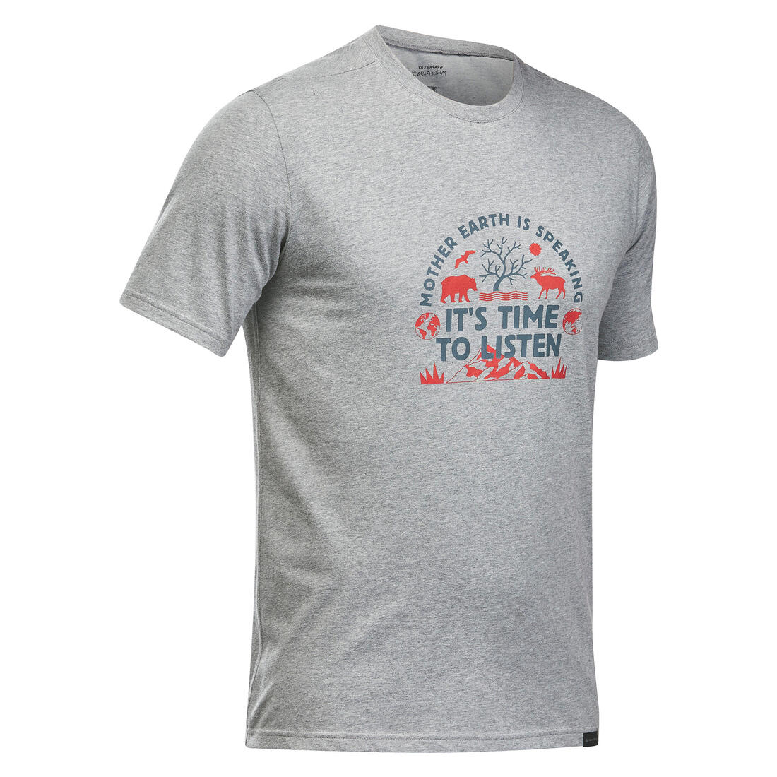 Men's Hiking T-shirt NH500 - Image 4