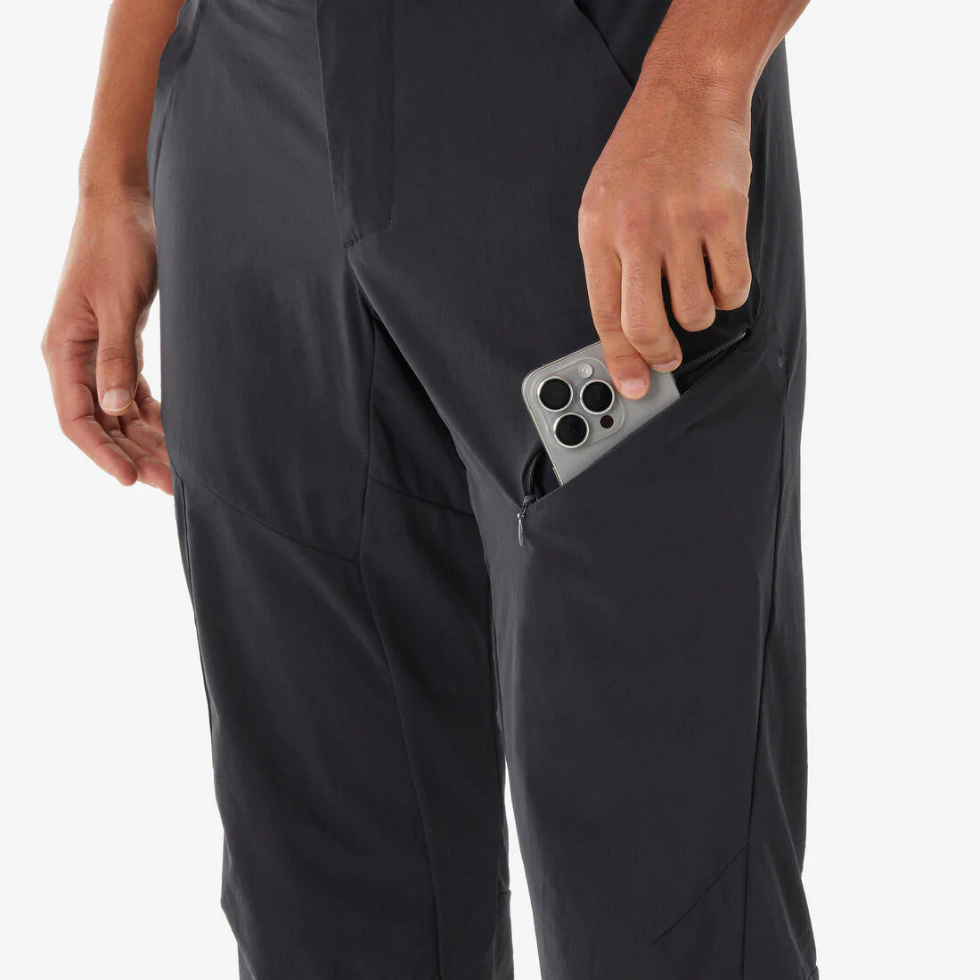 Men’s Hiking Trousers, MH500 - Image 10