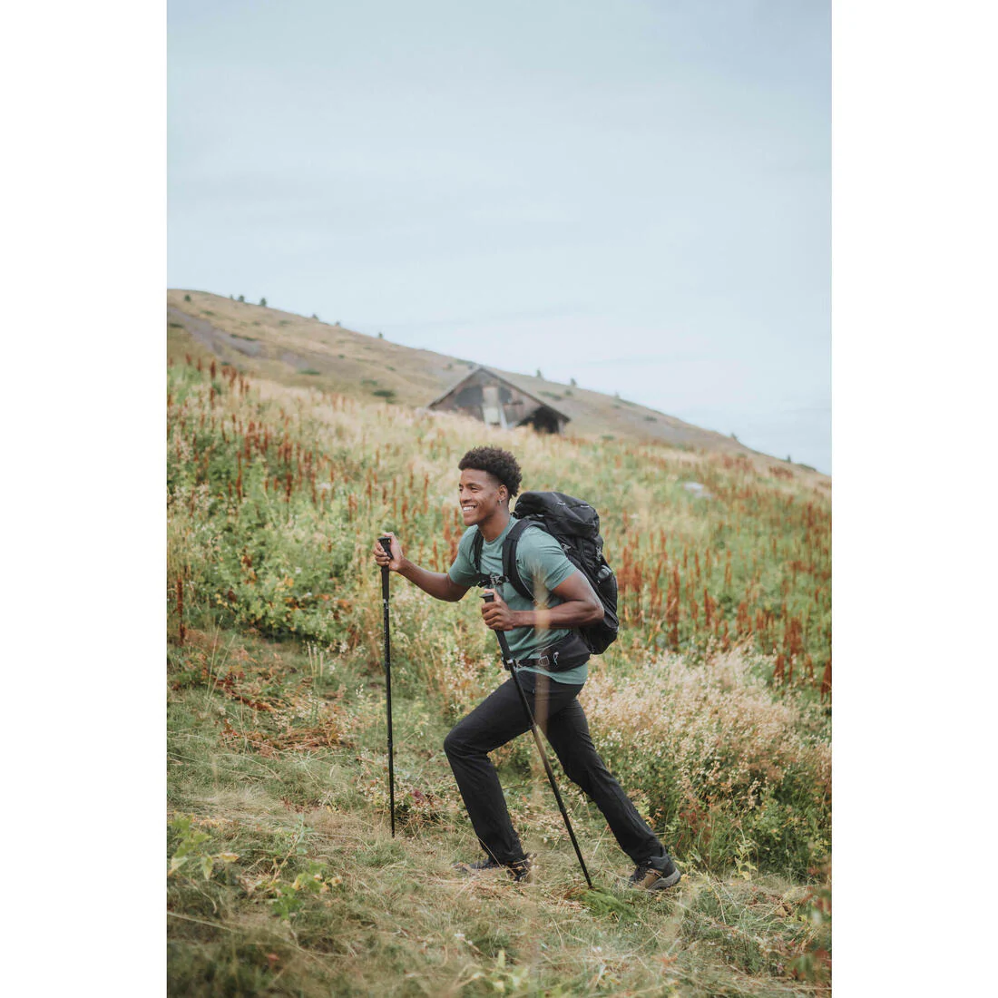 Men’s Hiking Trousers, MH500 - Image 13