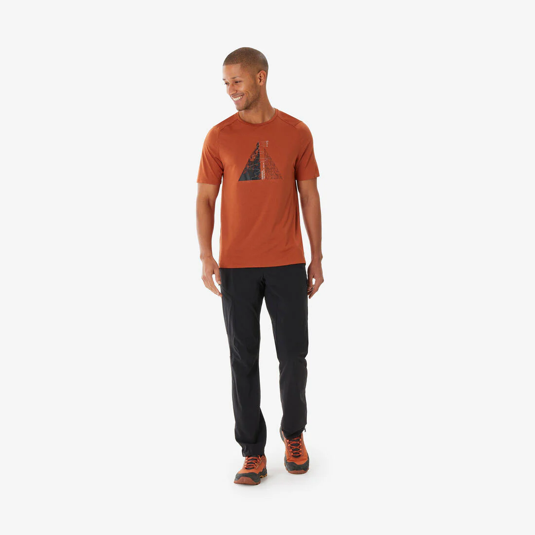 Men’s Hiking Trousers, MH500 - Image 3