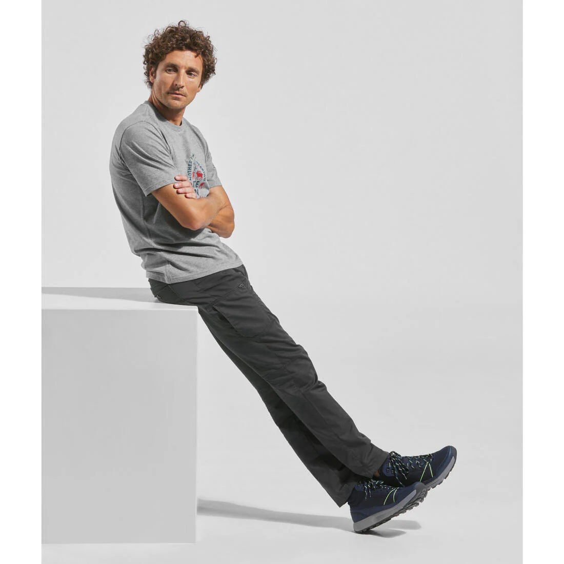 Men’s hiking trousers, NH500 Regular - Image 14
