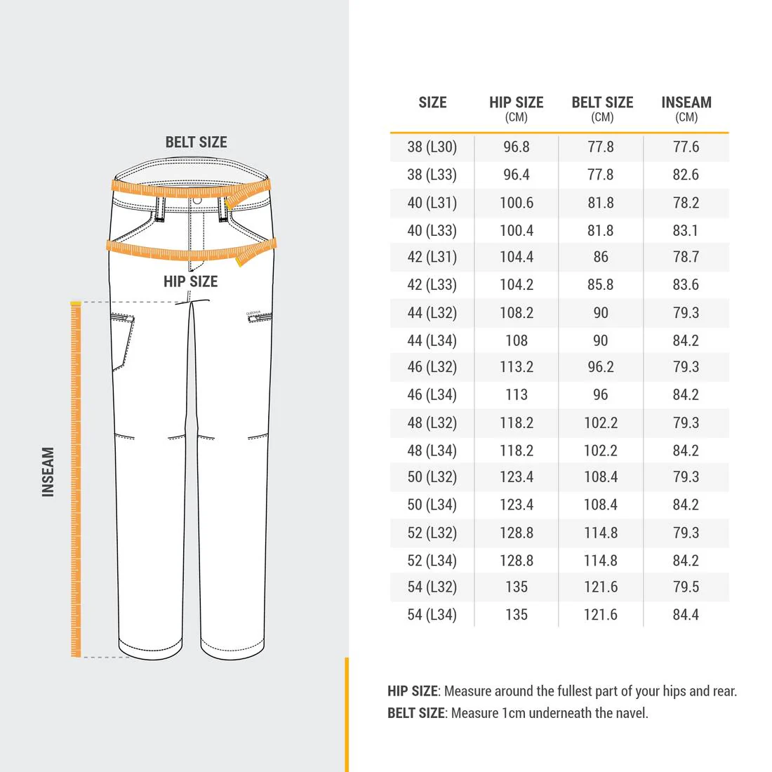 Men’s hiking trousers, NH500 Regular - Image 15