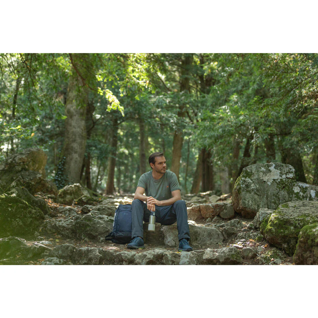 Men’s hiking trousers, NH500 Regular - Image 5