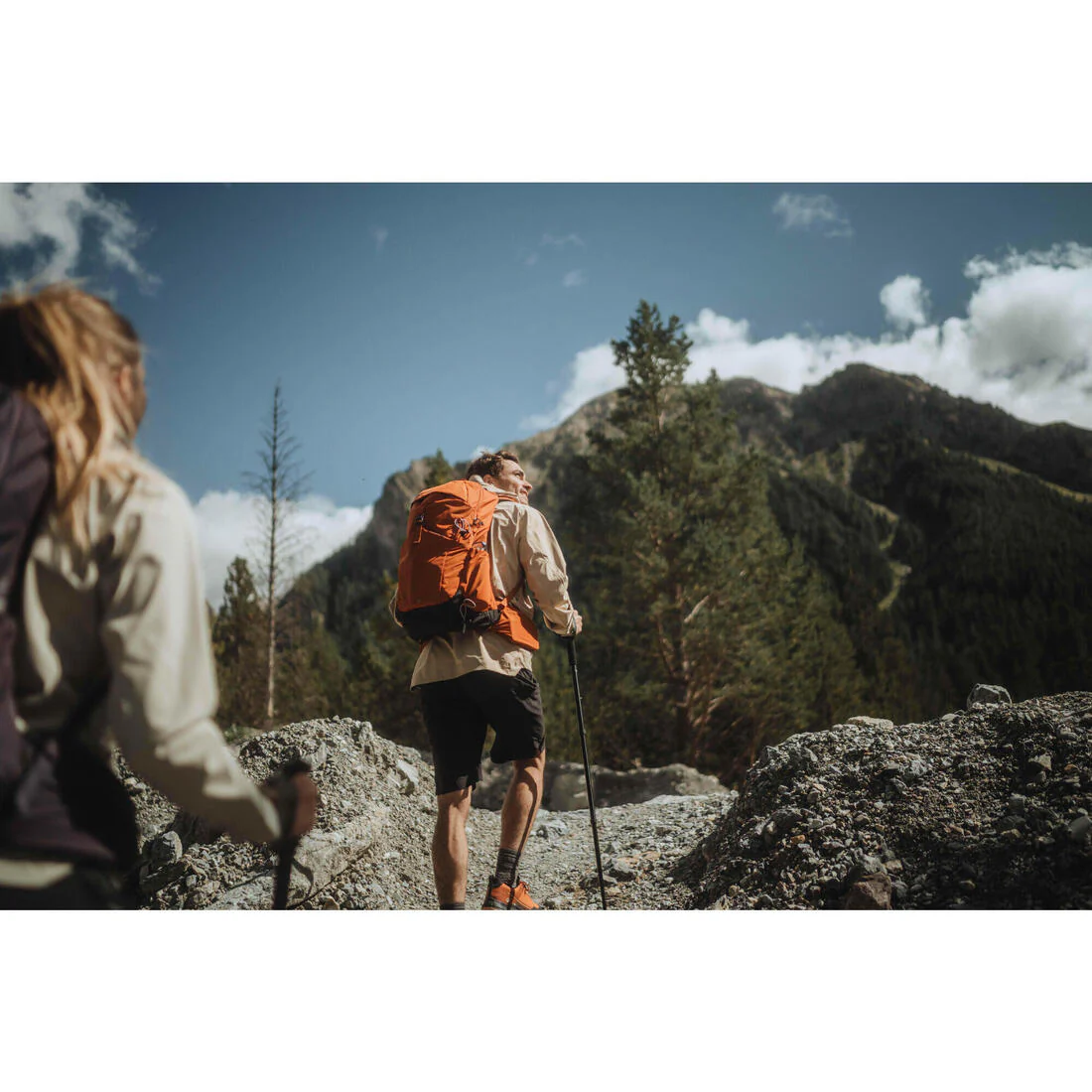 Men’s long hiking shorts, MH500 - Image 16