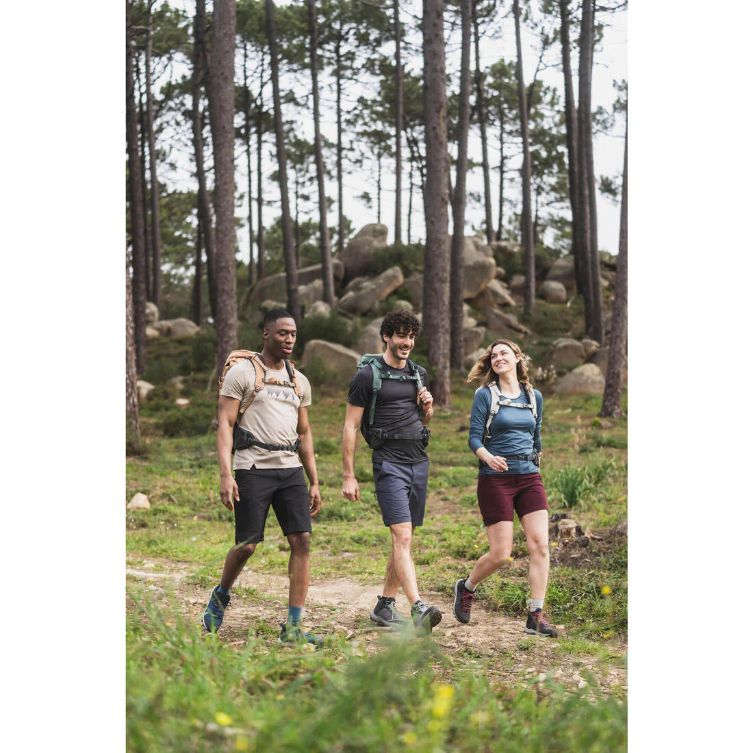 Men’s long hiking shorts, MH500 - Image 17