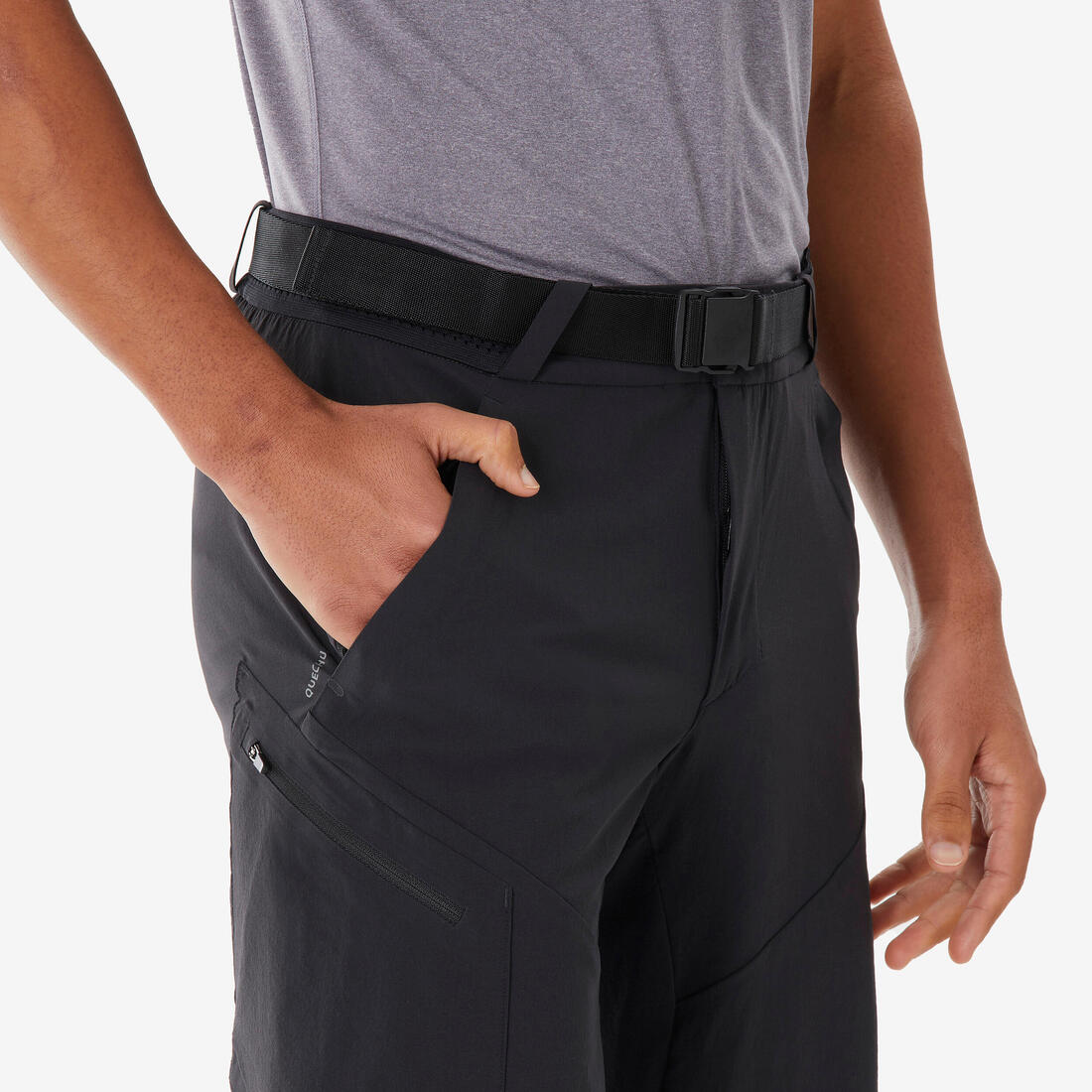 Men’s long hiking shorts, MH500 - Image 7