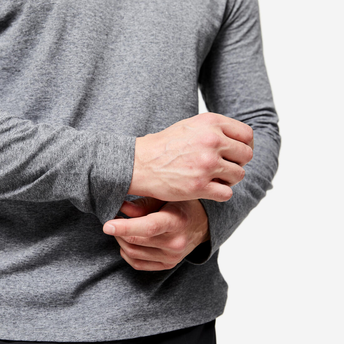Men's Long-Sleeved Fitness T-Shirt - Image 11