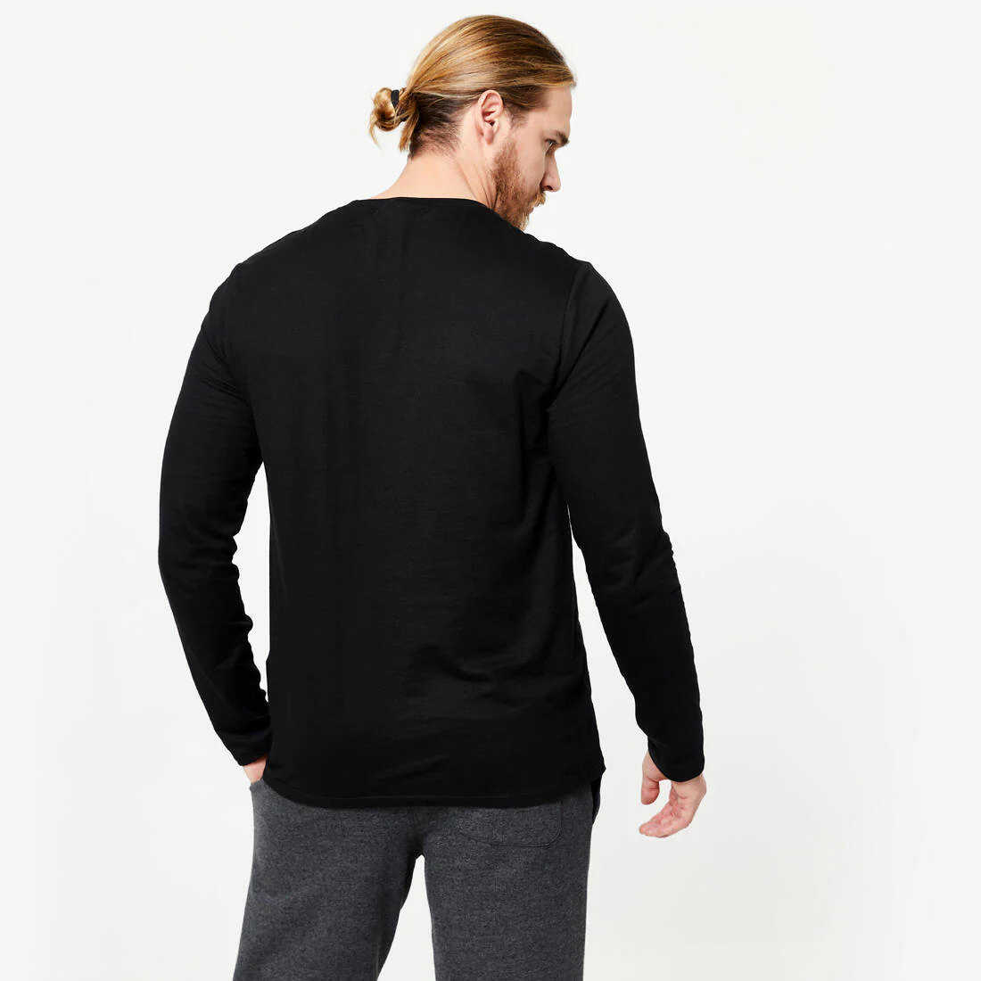 Men's Long-Sleeved Fitness T-Shirt - Image 7