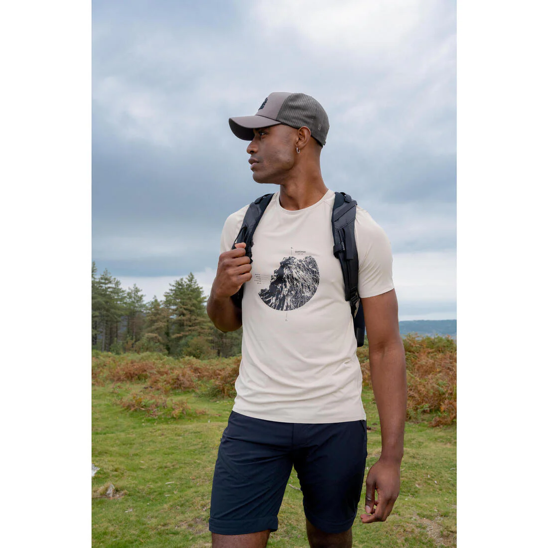 Men's MH500 short-sleeved hiking t-shirt - Image 10