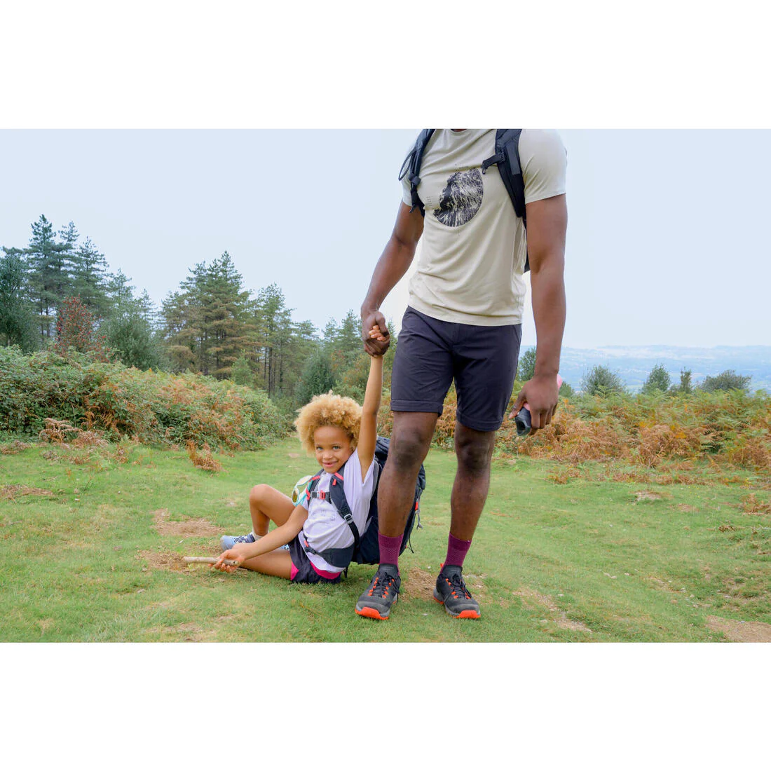 Men's MH500 short-sleeved hiking t-shirt - Image 13