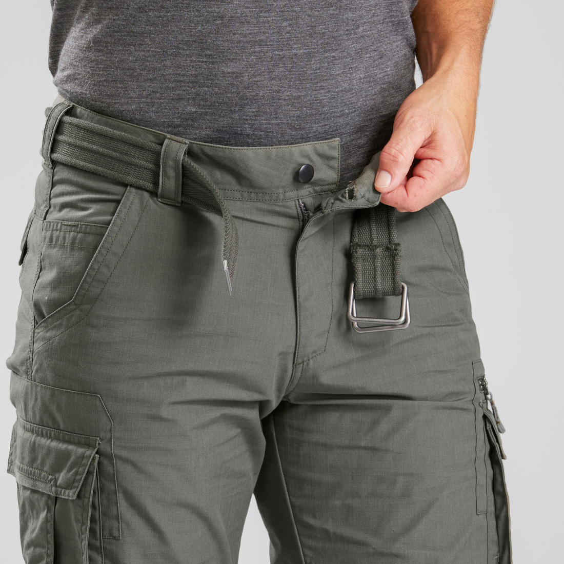 Men’s modular hiking cargo trousers, TRAVEL 500 Modul - Image 11