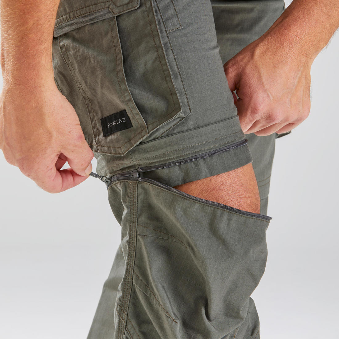 Men’s modular hiking cargo trousers, TRAVEL 500 Modul - Image 14