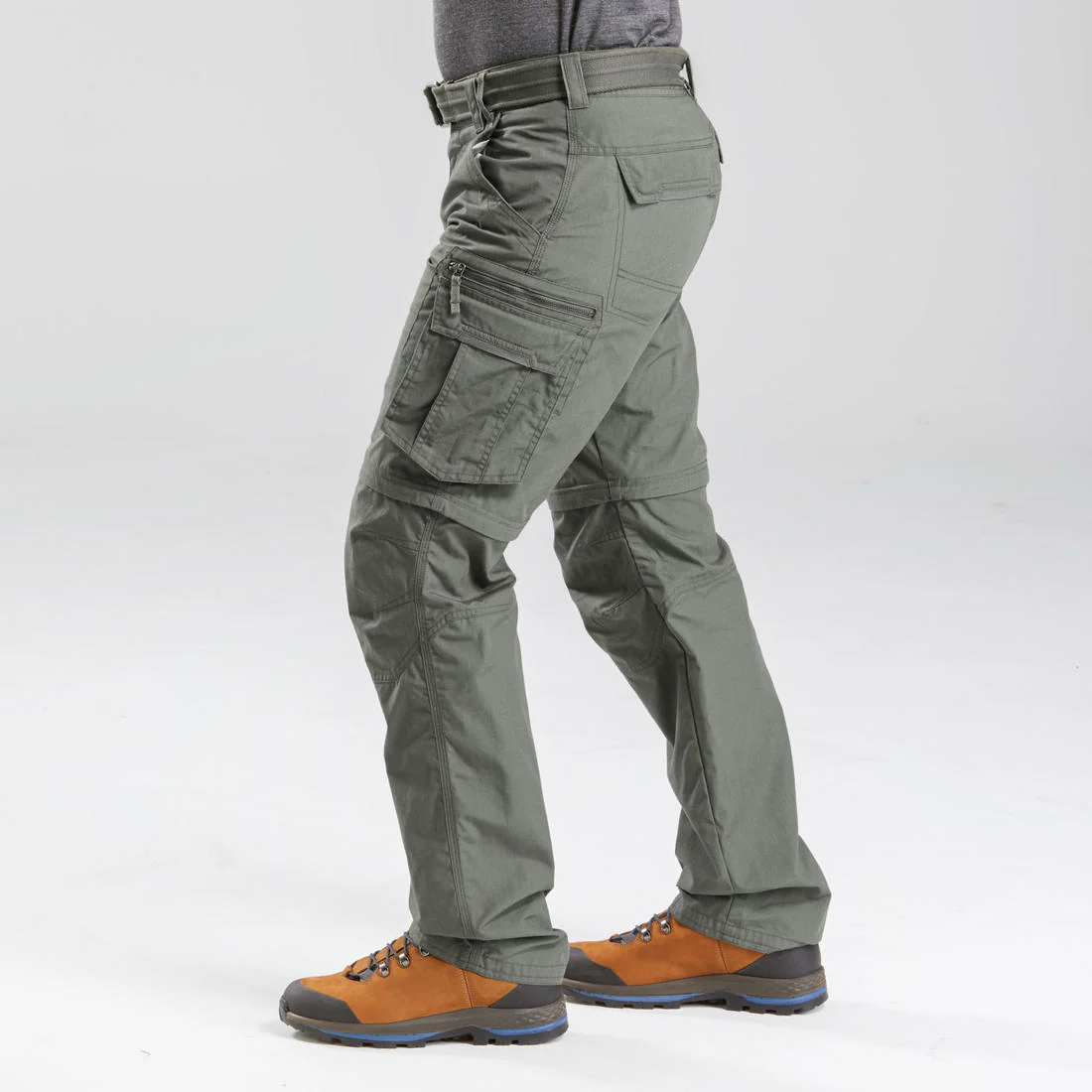 Men’s modular hiking cargo trousers, TRAVEL 500 Modul - Image 8