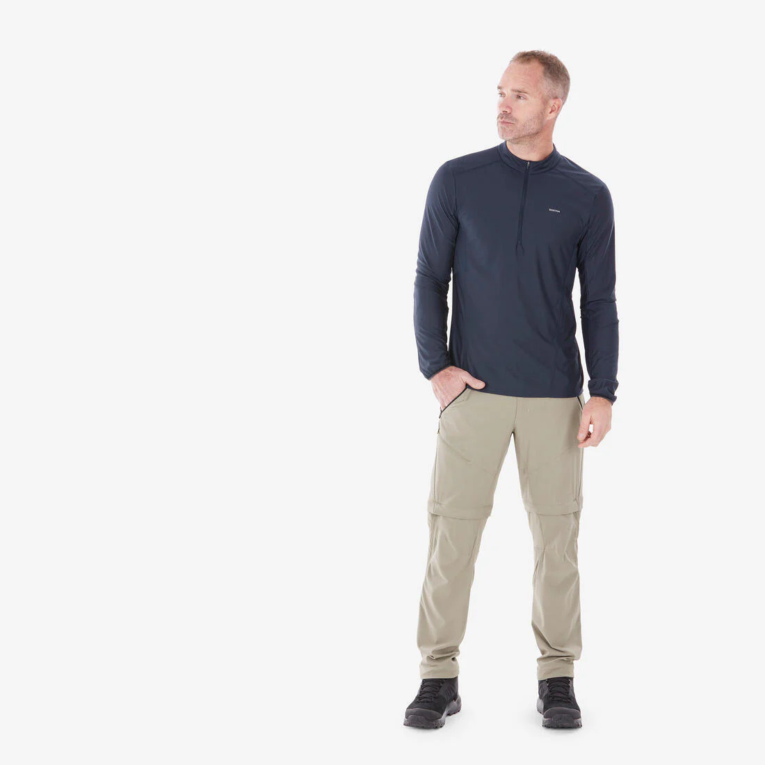 Men’s Modular Hiking Trousers, MH500 - Image 4
