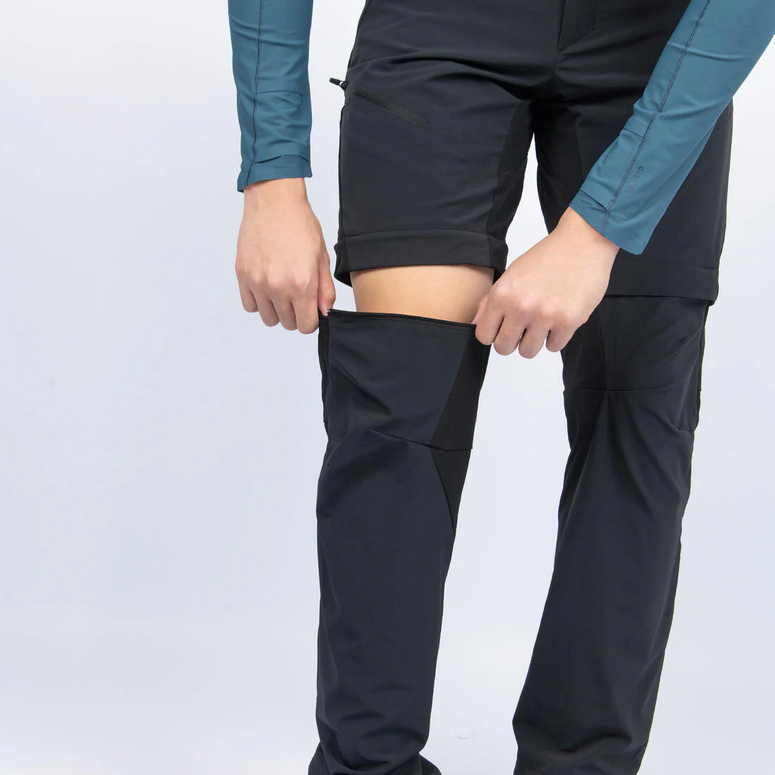 Men’s Modular Hiking Trousers, MH500 - Image 7