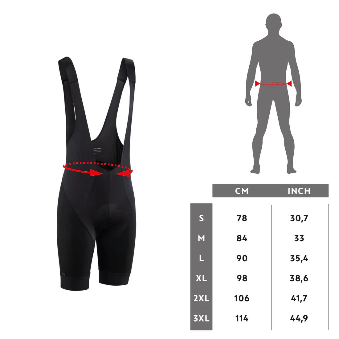 Men's Mountain Biking Shorts Race - Black - Image 3