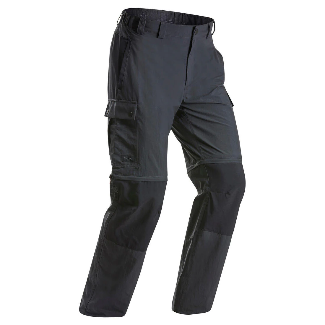 Men's Mountain Trekking Durable 2-in-1 Zip-Off Trousers MT100 - Image 4