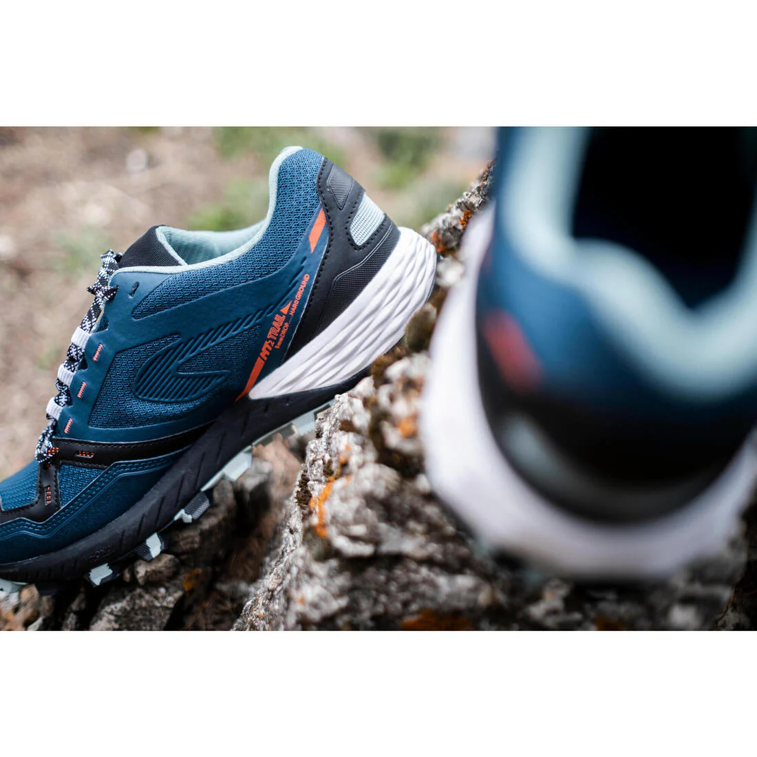 Men's mt2 trail running shoes - blue/green - Image 11
