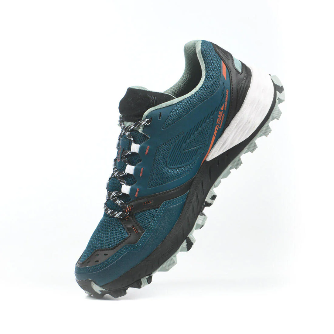 Men's mt2 trail running shoes - blue/green - Image 16