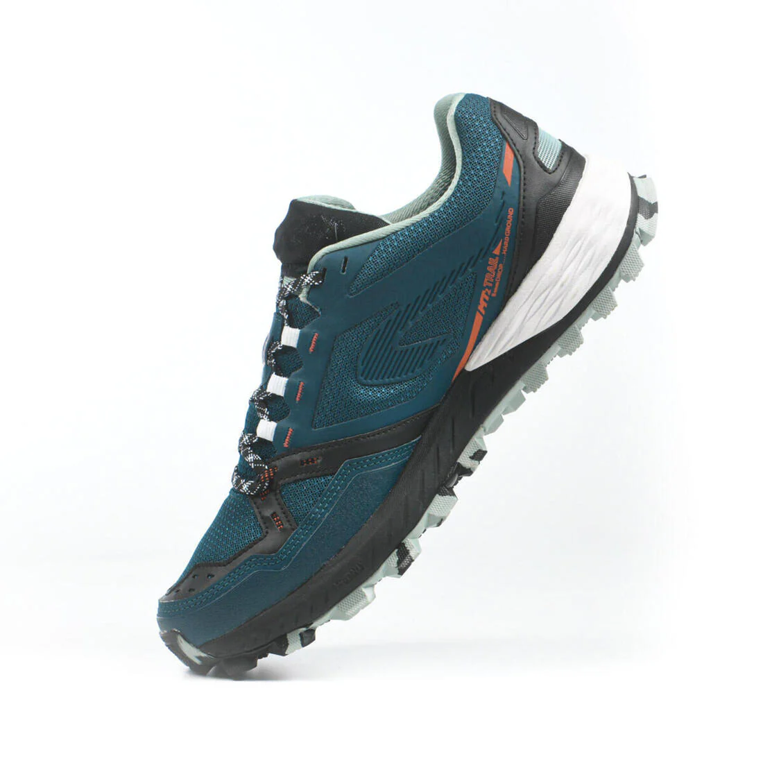 Men's mt2 trail running shoes - blue/green - Image 17