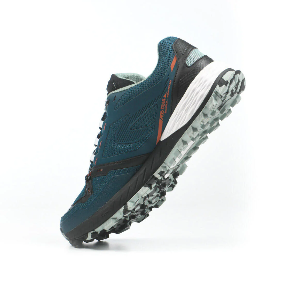 Men's mt2 trail running shoes - blue/green - Image 19