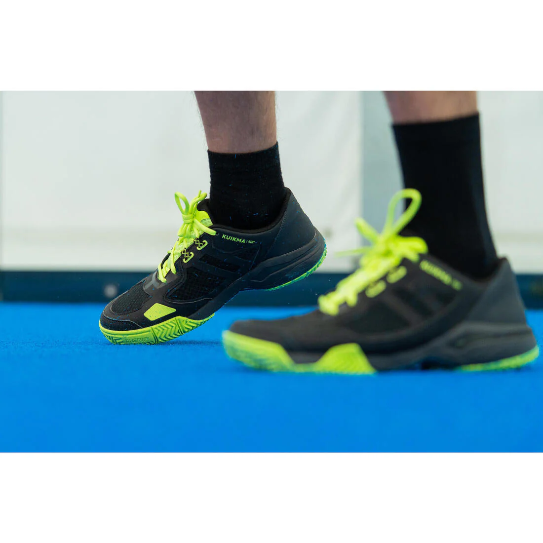 Men's Padel Shoes PS 500 - Black/Yellow - Image 7