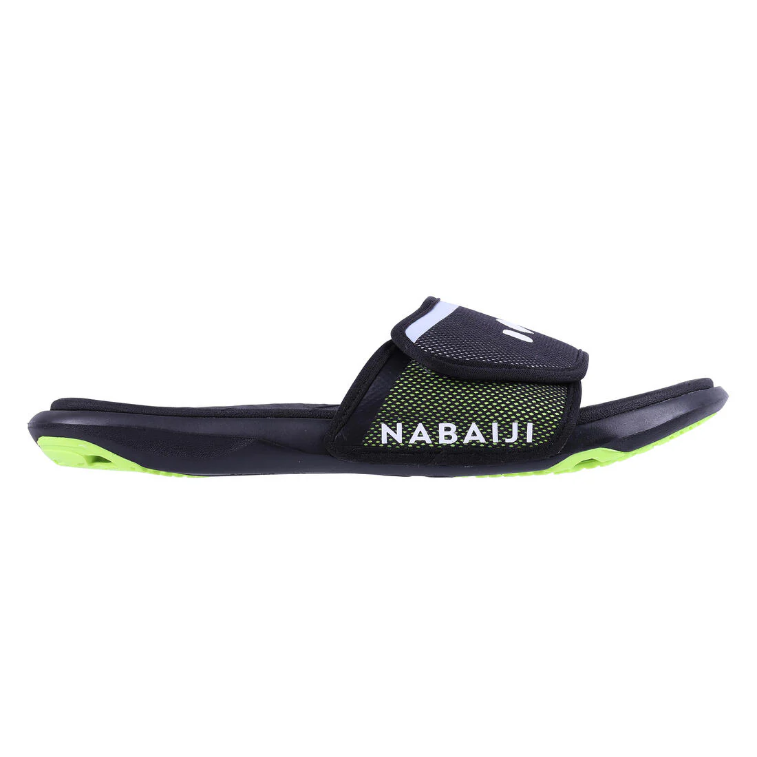 Men's Pool Sandals SLAP 900 SOFT Black Yellow - Image 2