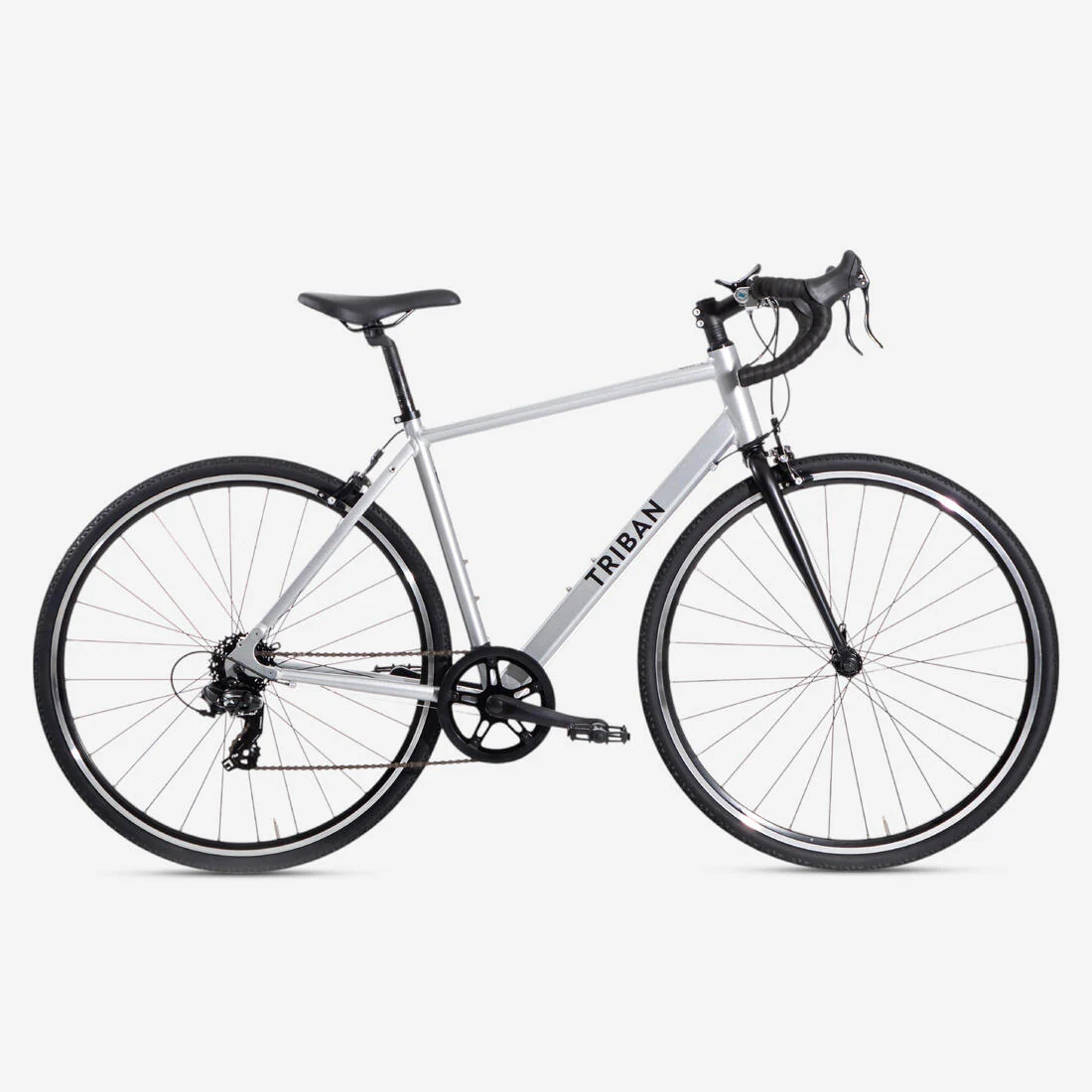 Men's Recreational Cycling Road Bike RC100 - Grey