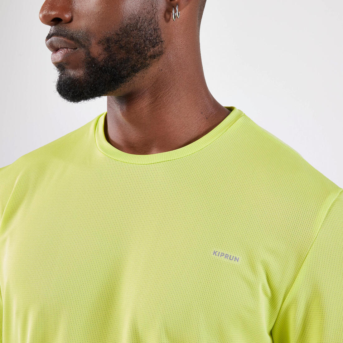 Men's Running Breathable T-shirt KIPRUN Run 500 Dry-yellow lemon - Image 20