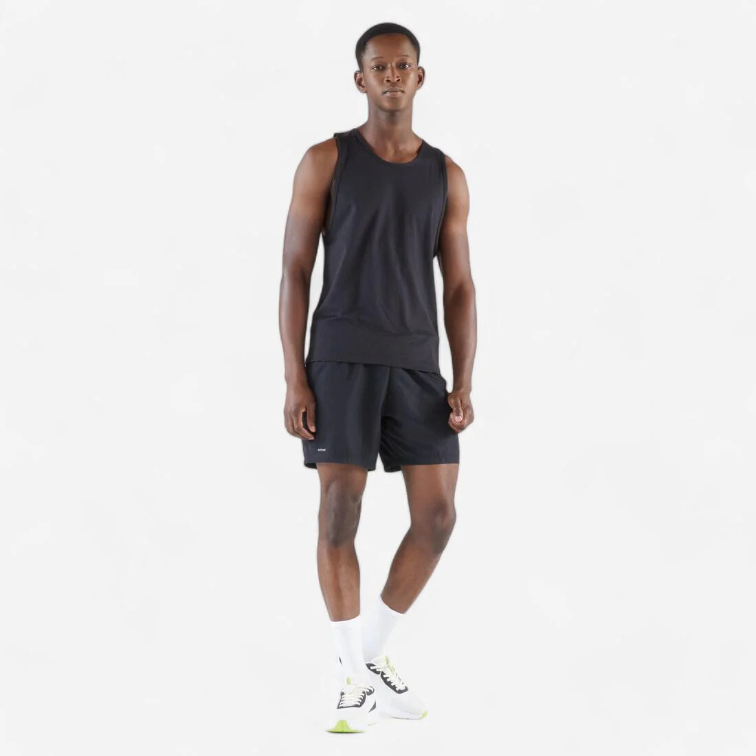 Men's Running Breathable Tank Top Dry - black - Image 2