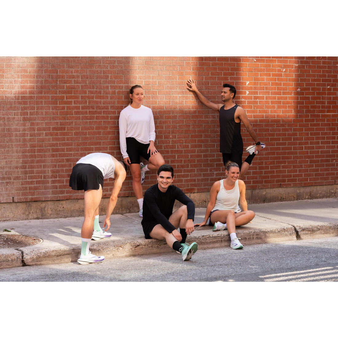 Men's Running Breathable Tank Top Dry - black - Image 9