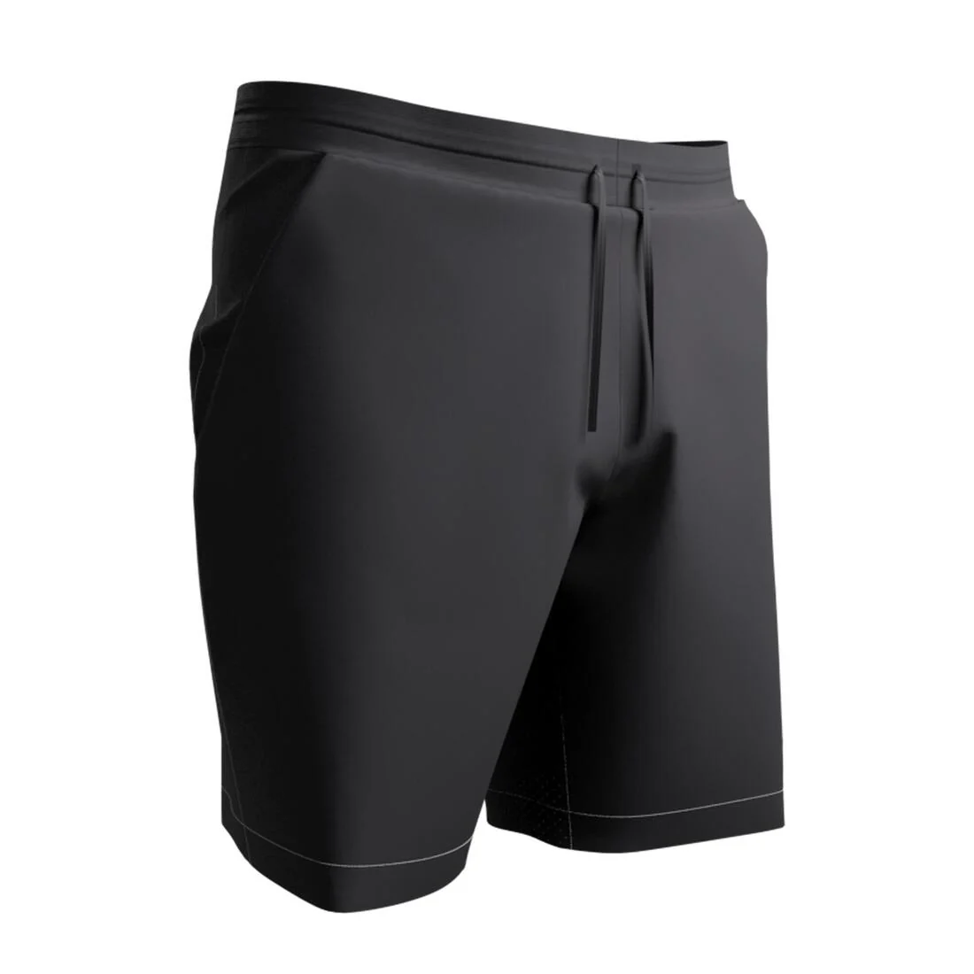 Men's Running Shorts Black - Run 500 Dry