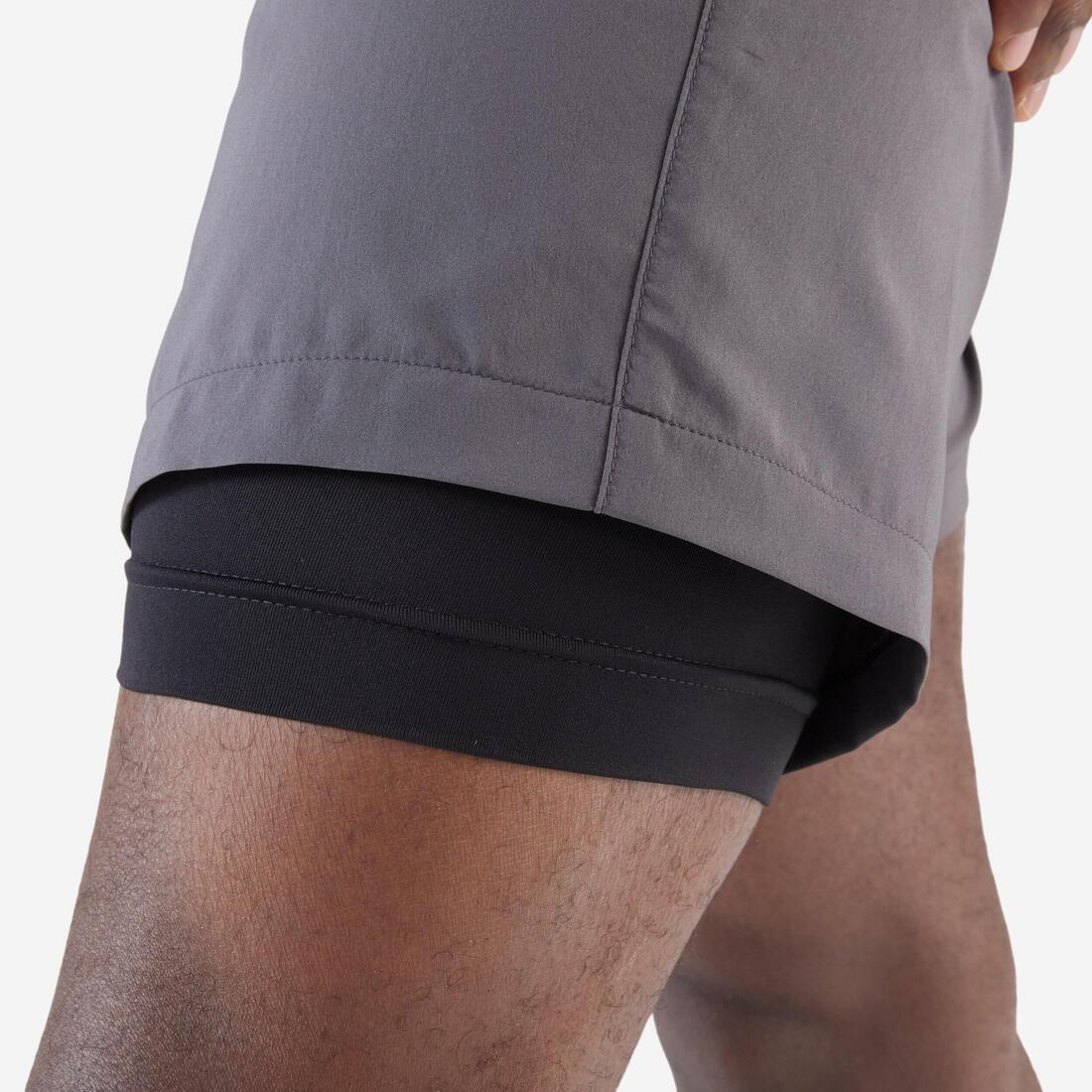 Men's Running Shorts Black - Run 500 Dry - Image 13